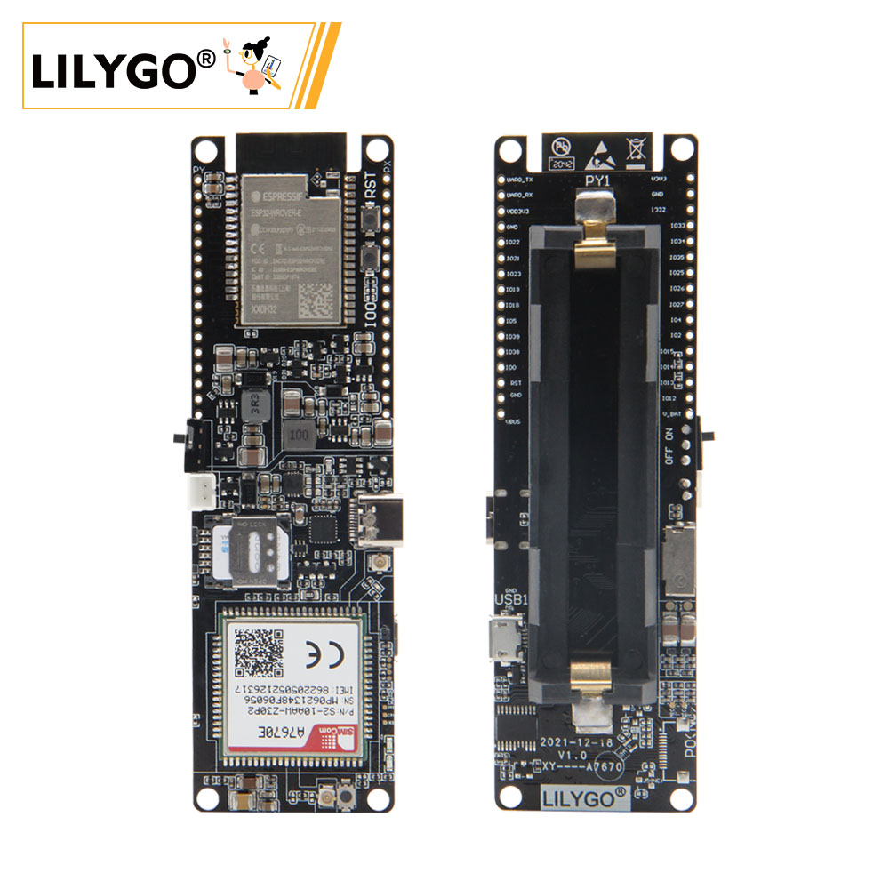 LILYGO® TTGO T-A7670G/E/SA R2  - Esp32 Wifi Bluetooth Module review and price
