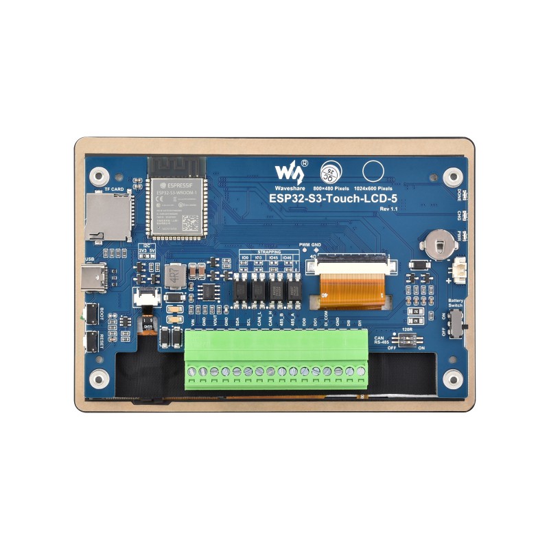 Waveshare ESP32-S3-Touch-LCD-5 - Esp32 Development Board review and price