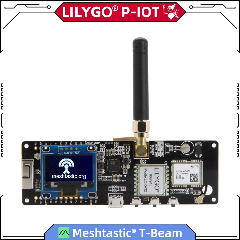 LILYGO® TTGO Meshtastic T-Beam - Espressif Esp32 review and price