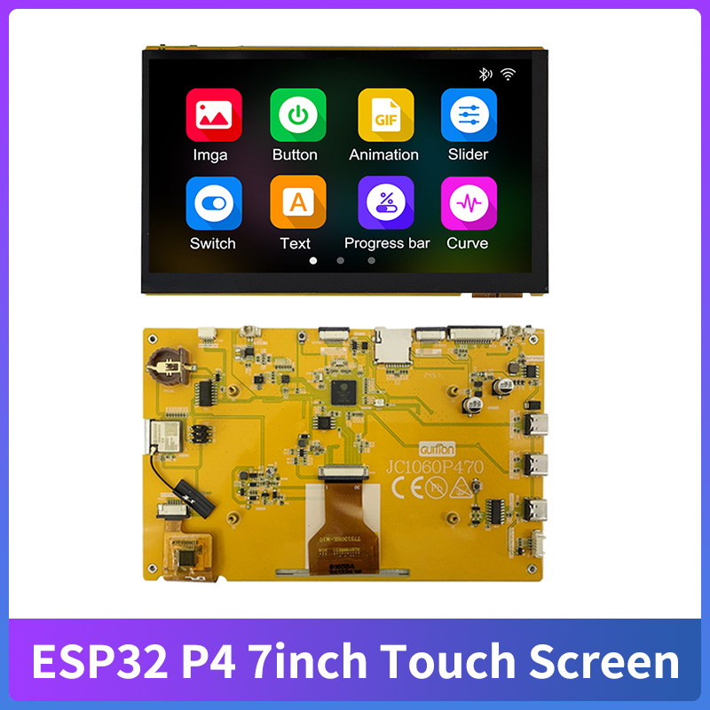 ESP32 P4 7inch LCD Development - Esp32 P4 review and price