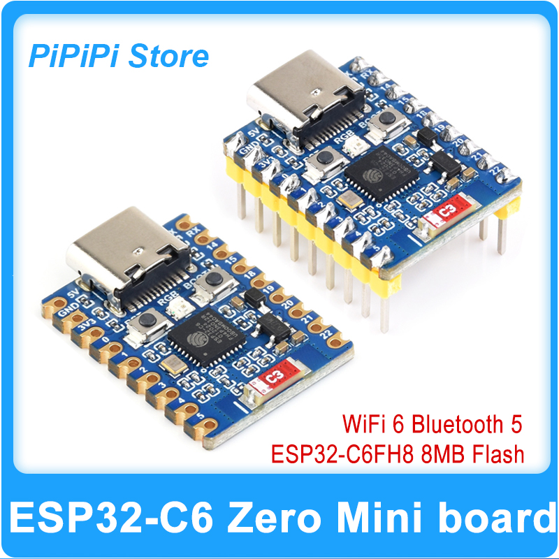 ESP32-C6 Zero Super Mini Devel - Esp32 Wifi Bluetooth Module review and price