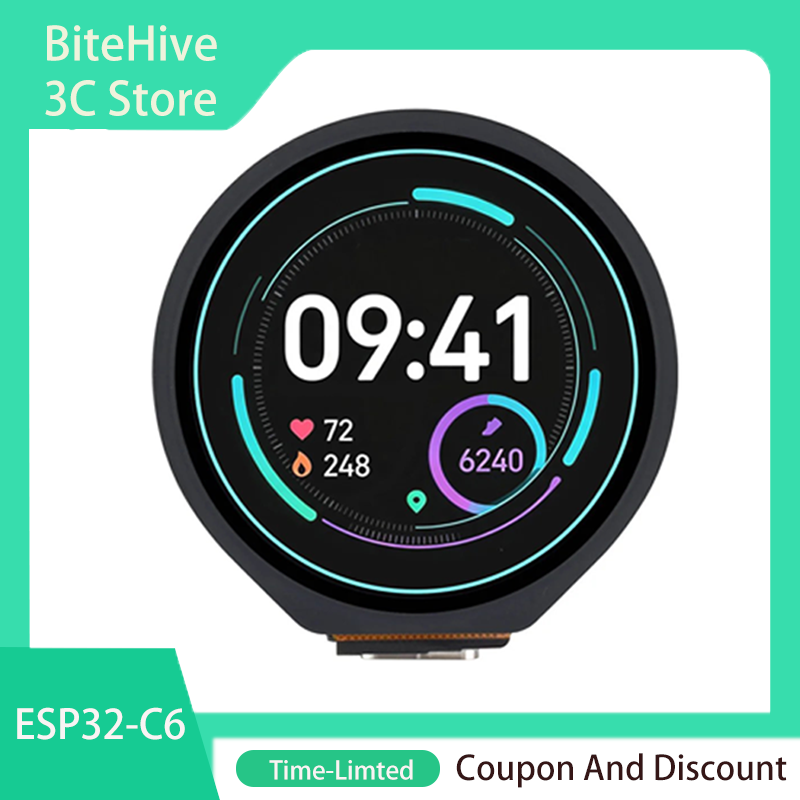 Waveshare ESP32-C6 1.28 Inch L - Esp32 C6 review and price