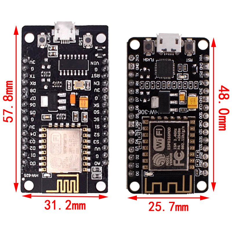 Wireless Module CH340/CP2102/C - Esp8266 Nodemcu review and price