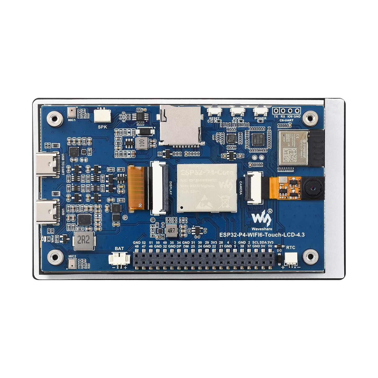 Waveshare ESP32-P4-WIFI6 4.3in - Esp32 Development Board review and price
