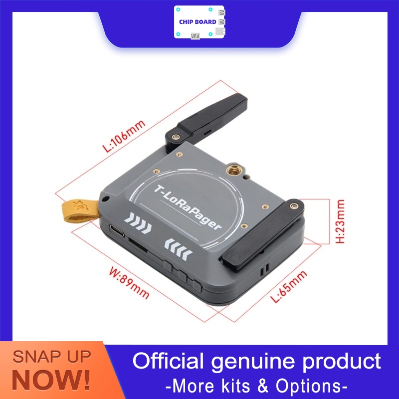 LILYGO T-LoRa Pager Handheld C - Esp32 Uart Module review and price